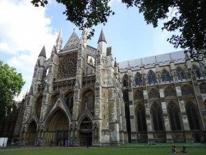 The north front of Westminster Abbey