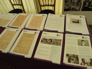 Some of leaflets we took to the conference