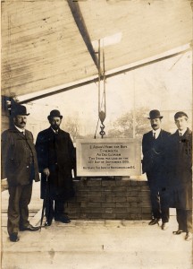 The laying of the foundation stone of St Aidan’s Home, Tynemouth in 1905