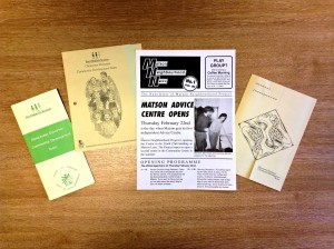 Leaflets from the Gloucestershire Diocesan Community Team, 1980s-1990 [The Children's Society Archive] 