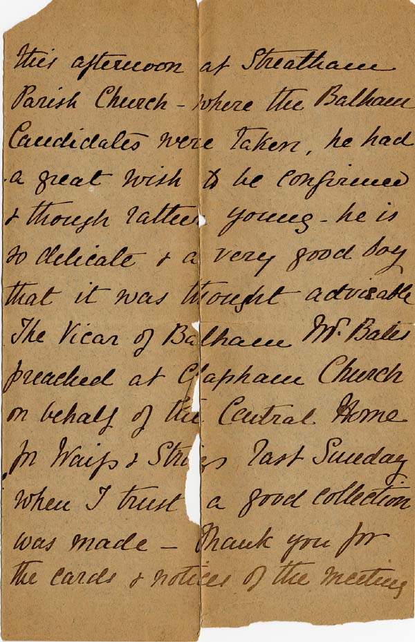 Large size image of Case 2 6. Letter from Miss S.  1 May 1883
 page 3