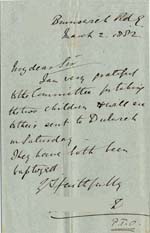 Image of Case 10 3. Letter from Mr D. 2 March 1882
 page 1