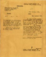Image of Case 67 4. Memorandum from Ministry of Health 31 October 1939
 page 1