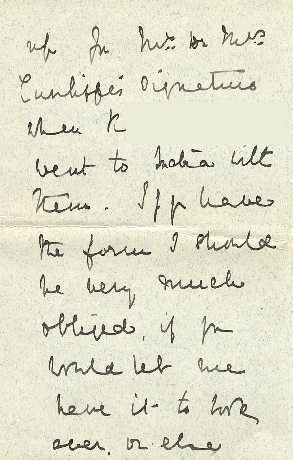 Large size image of Case 86 7. Letter from Miss L 19 December 1898
 page 2