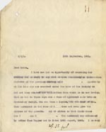 Image of Case 189 23. Letter from Miss J. 16 September 1931
 page 1