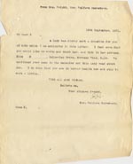 Image of Case 189 25. Letter from Miss N. 18 September 1931
 page 1