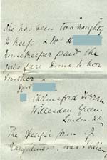 Image of Case 239 7. Letter about E., enclosed with above item  12 December 1888
 page 2