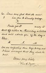 Image of Case 326 7. Letter to Revd Edward Rudolf from Revd Izat 19 August 1889
 page 2