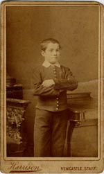 Image of Case 512 3. Photograph of P. in pageboy uniform c. 1886 
 page 2