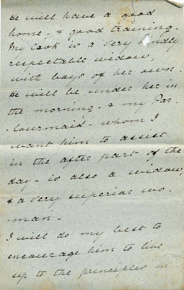 Large size image of Case 517 18. Letter from Emily Jackson  15 April 1889
 page 3