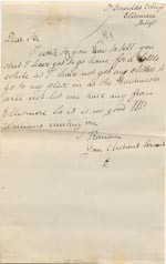 Image of Case 517 17. Letter from E.  [March 1889]
 page 1