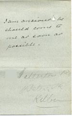 Image of Case 517 22. Letter from Emily Jackson  26 April 1889
 page 3