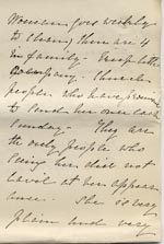 Image of Case 795 4. Letter from Rose Fitzgerald concerning A's placement in domestic service  3 December 1888
 page 3