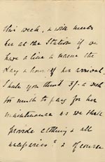 Image of Case 866 8. Letter from Mrs Newman about the arrangements for accepting C.  10 January 1888
 page 2