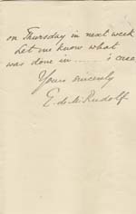 Image of Case 941 7. Letter from Revd Edward Rudolf requesting that A. be sent to St Chad's, Far Headingley  12 August [1890]
 page 3