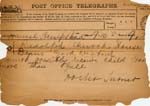 Image of Case 941 15. Telegram from Hemel Hempstead Home saying they are full  [May 1895?]
 page 1
