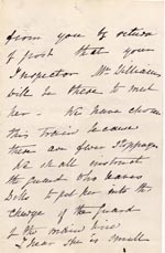 Image of Case 1024 6. Letter from Mrs Thompson  14 May 1887
 page 3