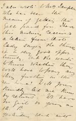 Image of Case 1047 5. Letter from Miss Gittens, Industrial Home, Fareham  23 June 1889
 page 2