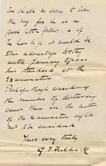 Image of Case 1109 6. Letter from G.T. Fieldwick, Hanley Castle 14 November 1889
 page 2