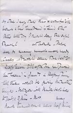 Image of Case 1109 7. Letter from the Frome home 19 November 1889
 page 2