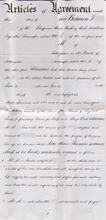 Image of Case 1214 14. Articles of Agreement [for adoption] and letter 9 August 1888
 page 2