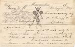 Image of Case 1214 22. Letter from adoptive father  4 February 1889
 page 1