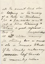 Image of Case 1265 9. Letter from Miss Robinson 14 June 1892
 page 2