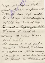 Image of Case 1265 9. Letter from Miss Robinson 14 June 1892
 page 3