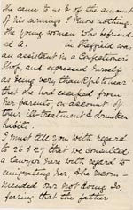 Image of Case 1269 2. Letter from the Wakefield Ladies Association 16 March 1888
 page 2
