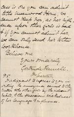 Image of Case 1269 2. Letter from the Wakefield Ladies Association 16 March 1888
 page 4