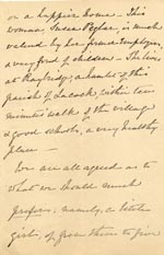 Image of Case 1294 2. Letter from Mrs Bere 26 March 1888
 page 3