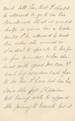 Image of Case 1294 3. Letter from E's paternal grandmother 27 March 1890
 page 3