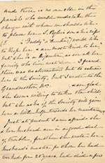 Image of Case 1294 6. Letter from Mrs Bere to Revd Edward Rudolf  6 November 1895
 page 2