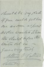 Image of Case 1294 11. Letter from Revd Salton to Revd Hunt  c. 20 December 1895
 page 2