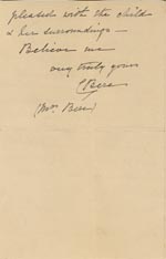 Image of Case 1294 23. Letter from Mrs Bere to Revd Edward Rudolf  29 April 1898
 page 4