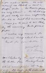 Image of Case 2258 3. Letter from Beccles, Suffolk 18 December 1889
 page 2