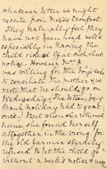 Image of Case 2258 7. Letter from Miss Fell  18 April 1892
 page 2