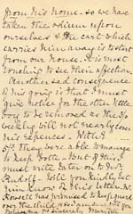 Image of Case 2258 7. Letter from Miss Fell  18 April 1892
 page 4