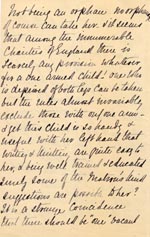 Image of Case 2434 4. Letter from Miss D. c. 26 April 1890
 page 2