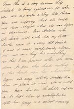 Image of Case 2716 5. Letter from M's brother to Mrs Worsley, The Grange 26 January 1891
 page 2