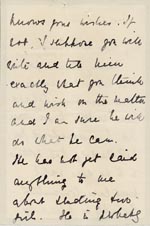 Image of Case 2716 8. Letter to Mrs Fenton 17 February 1891
 page 2
