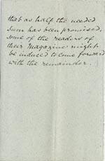 Image of Case 2835 2. Letter from Lady Gale 19 May 1891
 page 2