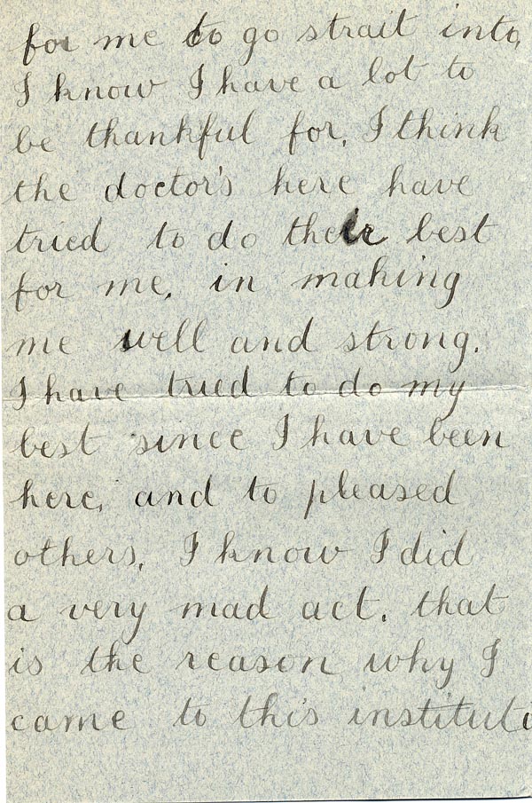 Large size image of Case 3271 43. Letter from F to Edward Rudolf  23 November 1911
 page 2