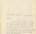Image of Case 3271 36. Copy of letter from Edward Rudolf to F's employer, Miss G. Scott  23 January 1911
 page 1