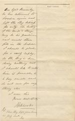 Image of Case 3303 12. Letter from the Cornwall Coastguard 3 December 1902
 page 2