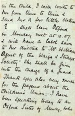 Image of Case 3392 6. Letter from Miss B. 16 December 1892
 page 2