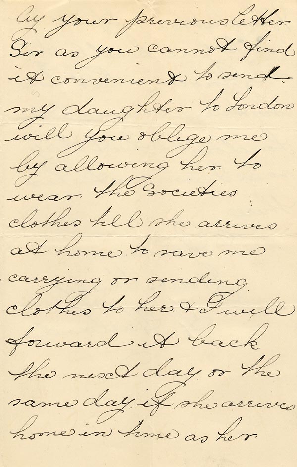 Large size image of Case 3574 9. Letter from S's father c. 9 June 1896
 page 2