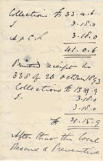 Image of Case 3574 13. Letter to Revd Edward Rudolf 16 October 1896
 page 3