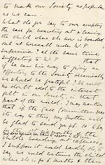 Image of Case 3583 2. Letter from Miss Gibbs, St. Dunstans 10 March 1893
 page 4