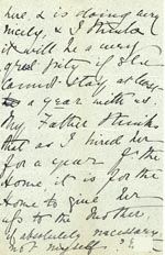 Image of Case 3695 4. Letter from E's employer 19 March 1898
 page 3